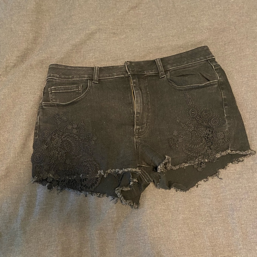American eagle jean shorts